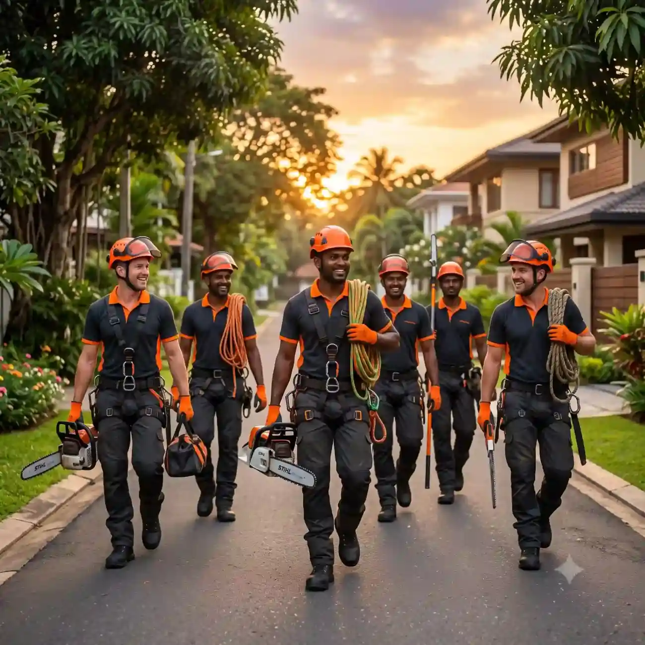 Professional Tree Service Team